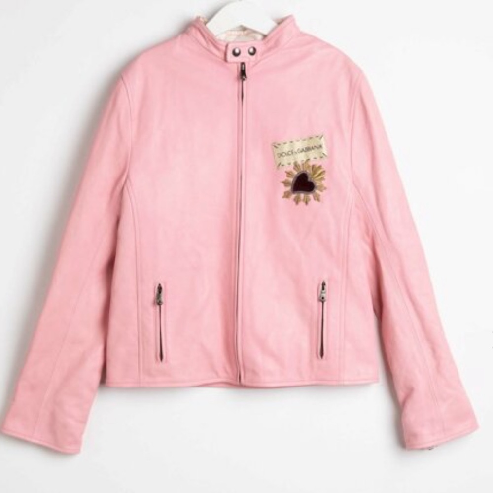 Dolce&Gabbana Girls Leather Jacket size 10